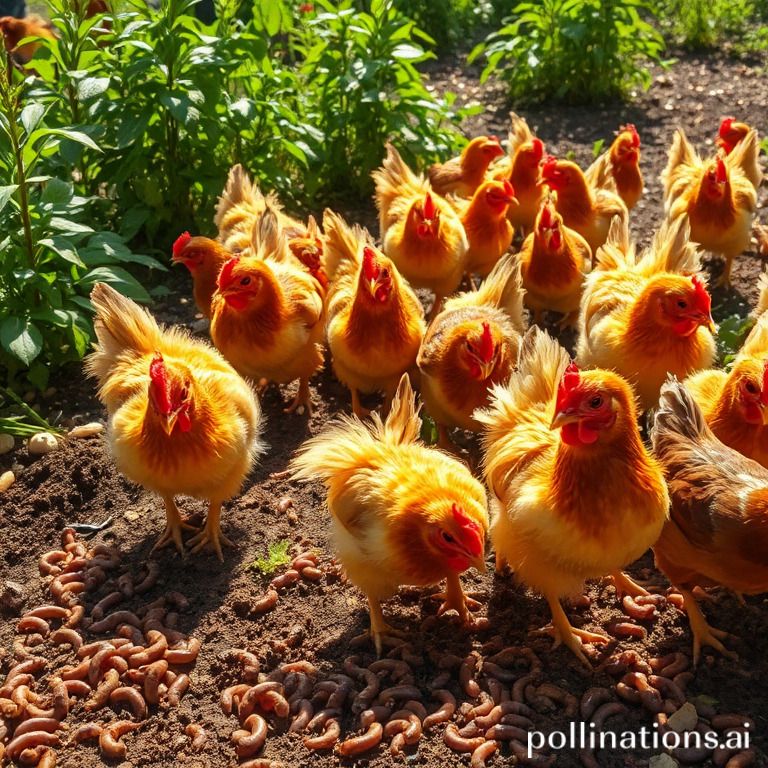 how often worm chickens